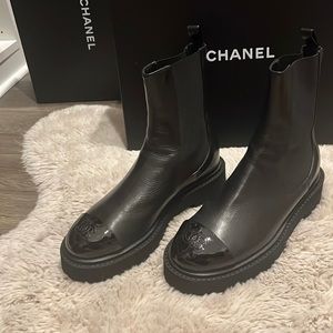 Chanel ankle boots